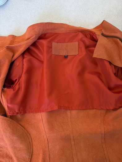Cigno Nero Genuine Leather Jacket in Tan  UK 10 / EU 38
