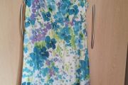 Vackroy flower print silk mix dress UK 10