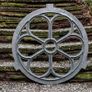 Grey Cast Iron Stable Window 65cm Antique Barn Style Image 3