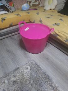 large storage tub with lid
