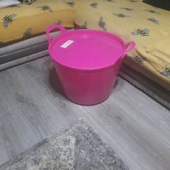 large storage tub with lid