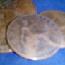 1897 Victoria Pennies. Image 8