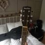 left hand harley benton black acoustic. Full size. Perfect for beginner or advanced Image 7