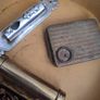 Antique Victorian Edwardian Traveller Box with Contents Job Lot Image 9