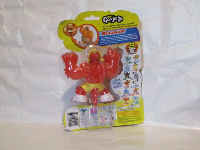 Heroes of Goo Jit Zu Blazagon Gooey Dragon  Figure Brand New Sealed Rare Hard To Find