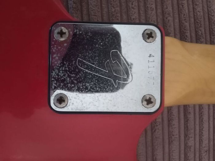vintage fender bronco electric guitar