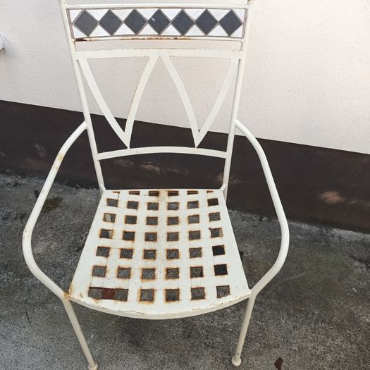 Garden chair metal