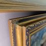 Large print with golden frame picture Image 5