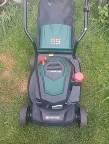 parkside petrol lawnmower