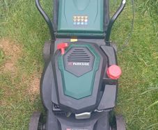 parkside petrol lawnmower