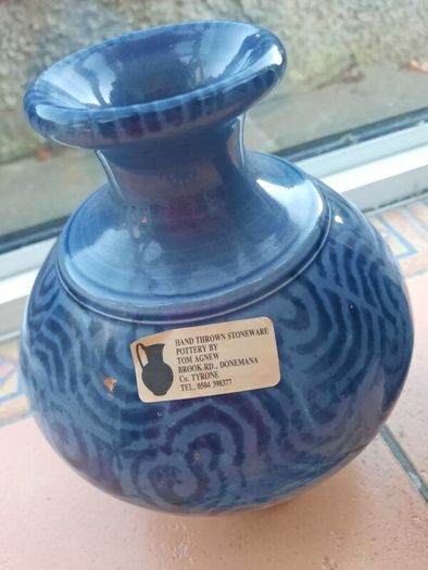 Pottery  pair of vases