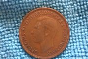 British 1 penny 1947