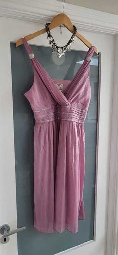 Vintage Pretty in Prink Babydoll dress Sz XL (Fit 10-12)