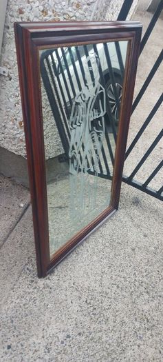 Dr Edmund Rice founder of the Christian brothers etched mirror,came from a old school,hard to come by ,heavy,lovely display,a piece of irish history,,hard to come by, buyer collects,sold as seen ,sorry pics not more clearer,I gave wood a light polish.