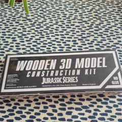 Wooden Diplodocus building kit