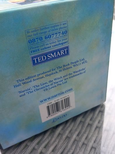 New The Chronicles of Narnia 7 x hardbacks, D18