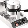 Commercial Belgian Waffle Maker 1300W Round Stainless Steel Image 3