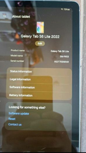 Samsung Galaxy Tablet S6 lite (2022 Edition)