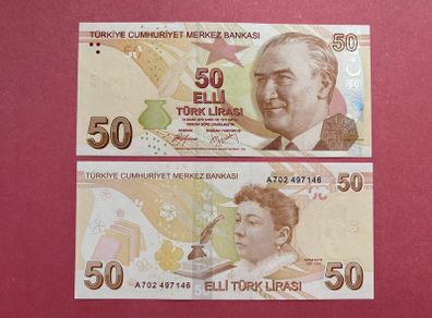 Turkey  50 Lira. 2009  Pick 225a.( Uncirculated )