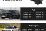 Reversing Camera HD Waterproof Reverse Camera Rear View Camera Parking Camera for Audi A3 S3 S5 A4L A6L Q3 Q5 Q7 Volkswagen VW Tiguan Passat Sagitar Lavida Touareg Car Backup Camera
