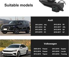 Reversing Camera HD Waterproof Reverse Camera Rear View Camera Parking Camera for Audi A3 S3 S5 A4L A6L Q3 Q5 Q7 Volkswagen VW Tiguan Passat Sagitar Lavida Touareg Car Backup Camera