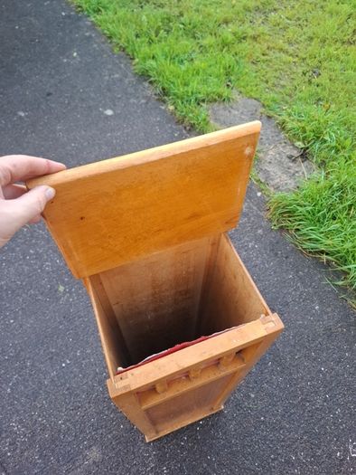 Tall french bread box