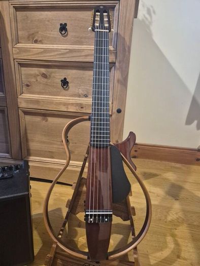 Yamaha Silent Nylon string Guitar and Tanglewood Acoustic Amp