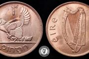 [#2372] - Ireland 1952 | 1 Penny | Irish 1d | Irish Penny | KM.11 | UNC