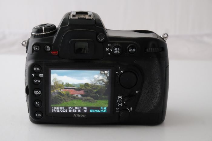 Nikon D300 Shutter Count 38078