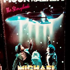 1988. Moonwalker. The Story Book. Michael Jackson.