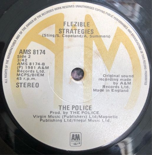 The Police - Every Little Thing She Does Is Magic (1981) Irish 7"