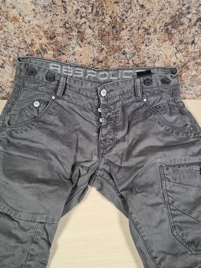 mens POLICE 883 VIALLI engineered jeans curved tapered Size W32 L30