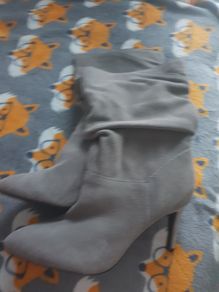 Leather boots