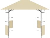 Garden Gazebo 3x3x2.6 m Cream 160g/m