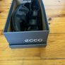 Ecco black leather adjustable strap shoes Image 2