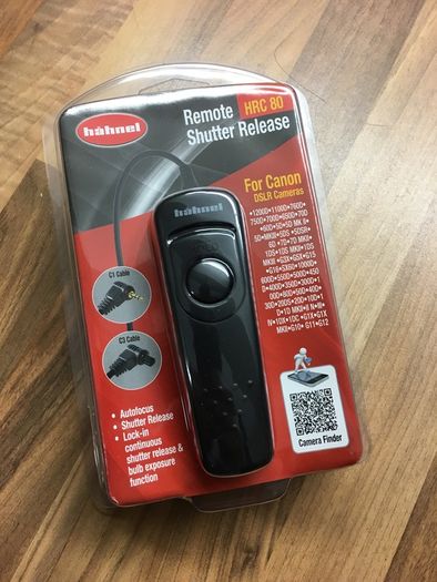Hahnel Remote Shutter Release Cable for Canon HRC 80