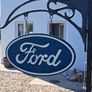 Ford hanging cast iron sign Image 2
