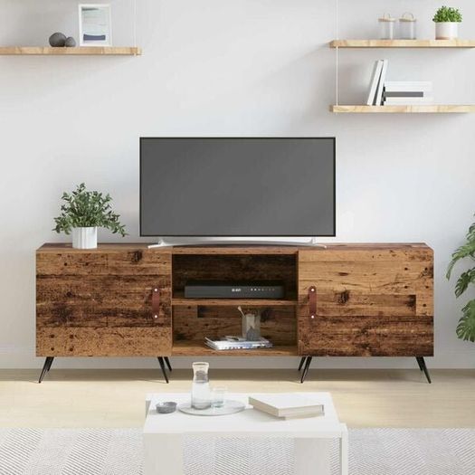 TV Cabinet 150 x 30 x 50 cm Old wood
