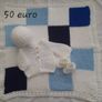 Handmade baby reversible blankets Image 7