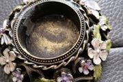 beautiful brass candle holder