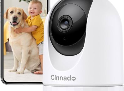 FREE EXPRESS SHIPPING WiFi Security Camera Indoor - 2K Pet Dog Cameras House Security with APP for Baby Monitor Home CCTV Wireless