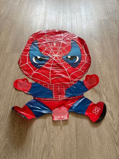Spiderman Bluey minions  stitch foil balloons with stick