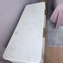 LIKE-NEW Light Grey Valencia Solid Mango Wood Console / Dressing Table Image 3
