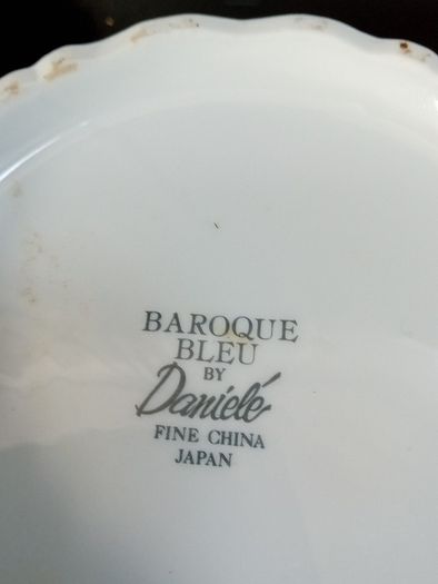Baroque Blue Tureen By Daniele