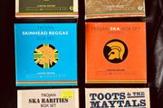 Mix of Trojan Records Ska and Reggae CD box sets
