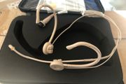 Mipro Mu55hns Beige Headset Mic for wireless Shure Akg &amp; other systems with mini xlr