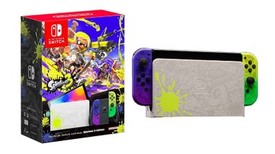 Switch Oled Splatoon Edition