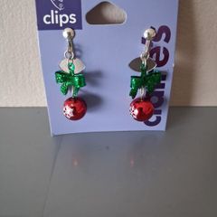 Claire's Clip-on Earrings Christmas