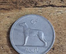 Ireland 1967, 6 Pence Coin - free standard postage