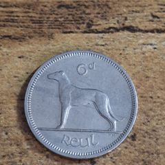 Ireland 1967, 6 Pence Coin - free standard postage